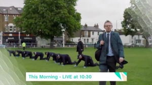 martin clunes this morning