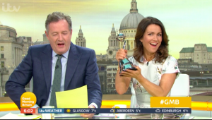Piers Morgan and Susanna Reid are hoping to take home a National Television award (Credit: ITV Player)