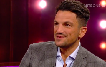peter andre (Credit: RTERayDarcyShow Twitter)