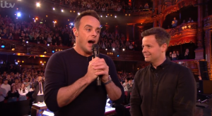 Ant McPartlin and Dec Donellly at the NTAs