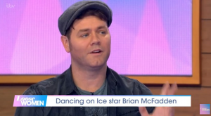 Brian swore on the show