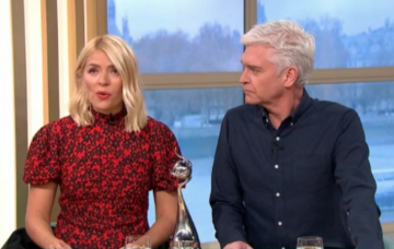 Holly Willoughby and Phillip Schofield on THis Morning