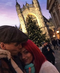 Joe Sugg and Dianne Buswell in Bath