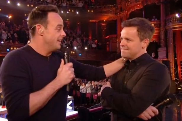 Ant McPartlin, Declan Donnelly (Credit" ITV)