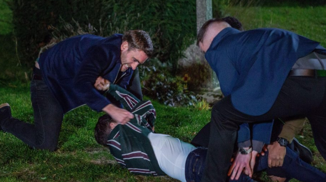 Matty attack Emmerdale