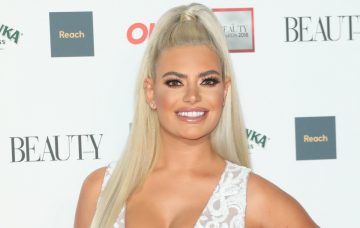 Megan Barton Hanson at The Beauty Awards with OK! 2018