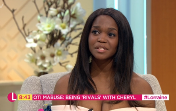 Oti Mabuse on Lorraine