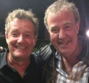 piers morgan and jeremy clarkson in 2014 (Credit: Twitter)