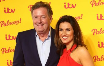 Piers Morgan and Susanna Reid at The ITV Palooza! 2018