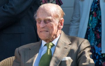 Queen Elizabeth II and Prince Philip, the Duke of Edinburgh attend the Royal Windsor Cup Final 2018