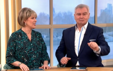 Ruth Langsford and Eamonn holmes on This Morning
