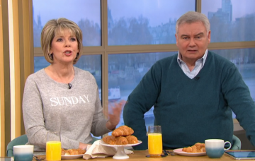 Ruth Langsford and Eamonn Holmes on This Morning on Sunday