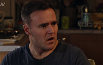 Tyrone devastated by Evelyn's confession Corrie Credit: ITV