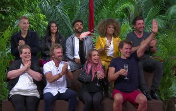 I'm A Celeb stars during final
