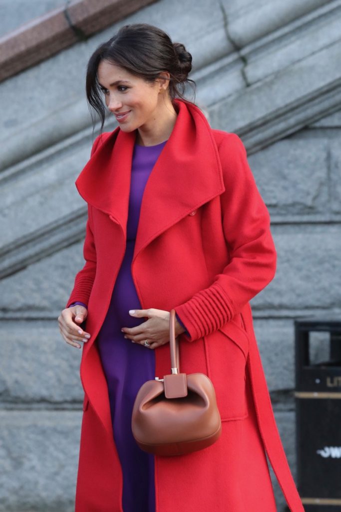 The Duchess of Sussex is seven months pregnant 