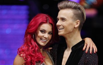 Joe Sugg and Dianne Buswell (Credit: John Rainford/WENN)