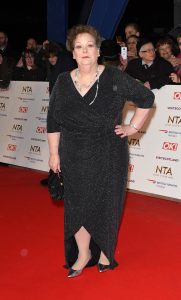 Anne on the red carpet