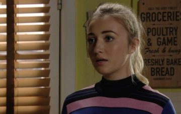 Louise Mitchell is pregnant