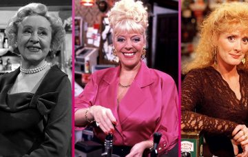 Coronation Street Rovers Return barmaids past and present