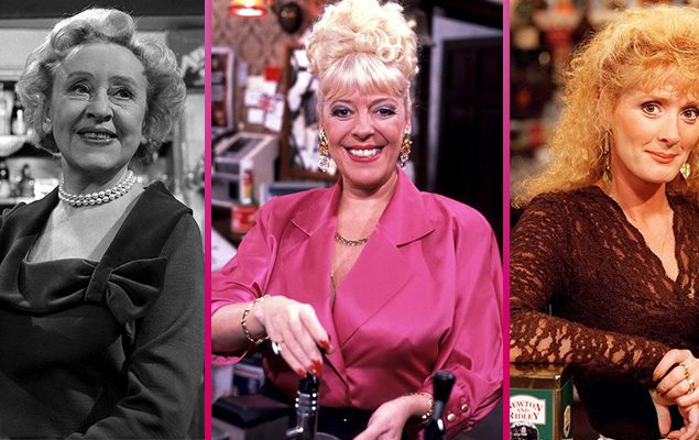 Coronation Street Rovers Return barmaids past and present