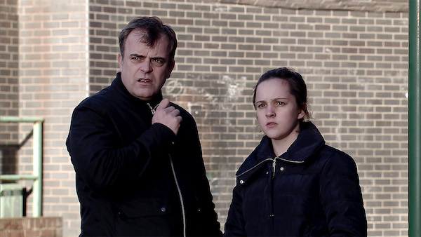 Steve and Amy in Coronation Street 