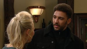 Billy arrived for Jessie and Marlon's wedding Emmerdale 