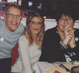 Gemma with her mum and dad