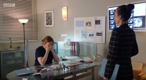 Jac Naylor Holby City Zosia pregnant