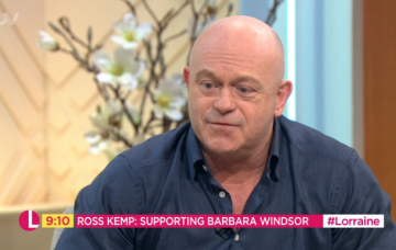 Ross Kemp on Lorraine Credit: ITV
