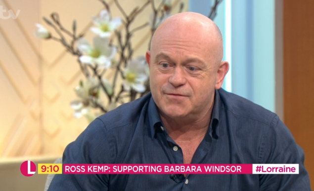 Ross Kemp on Lorraine Credit: ITV