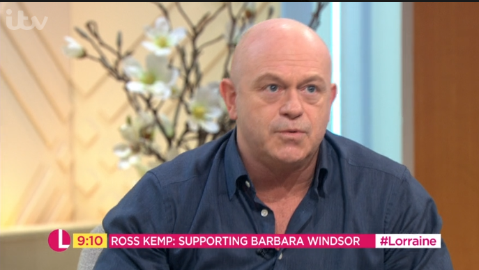Ross Kemp Lorraine ITV