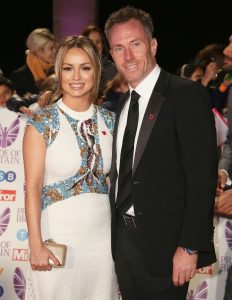 Ola and James Jordan at the Pride of Britain 2018