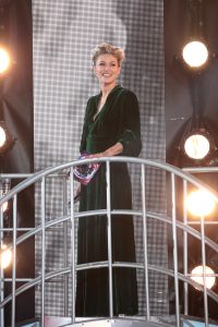 Emma on the BB set