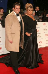 Gemma Collins and Arg at The National Television Awards 2019