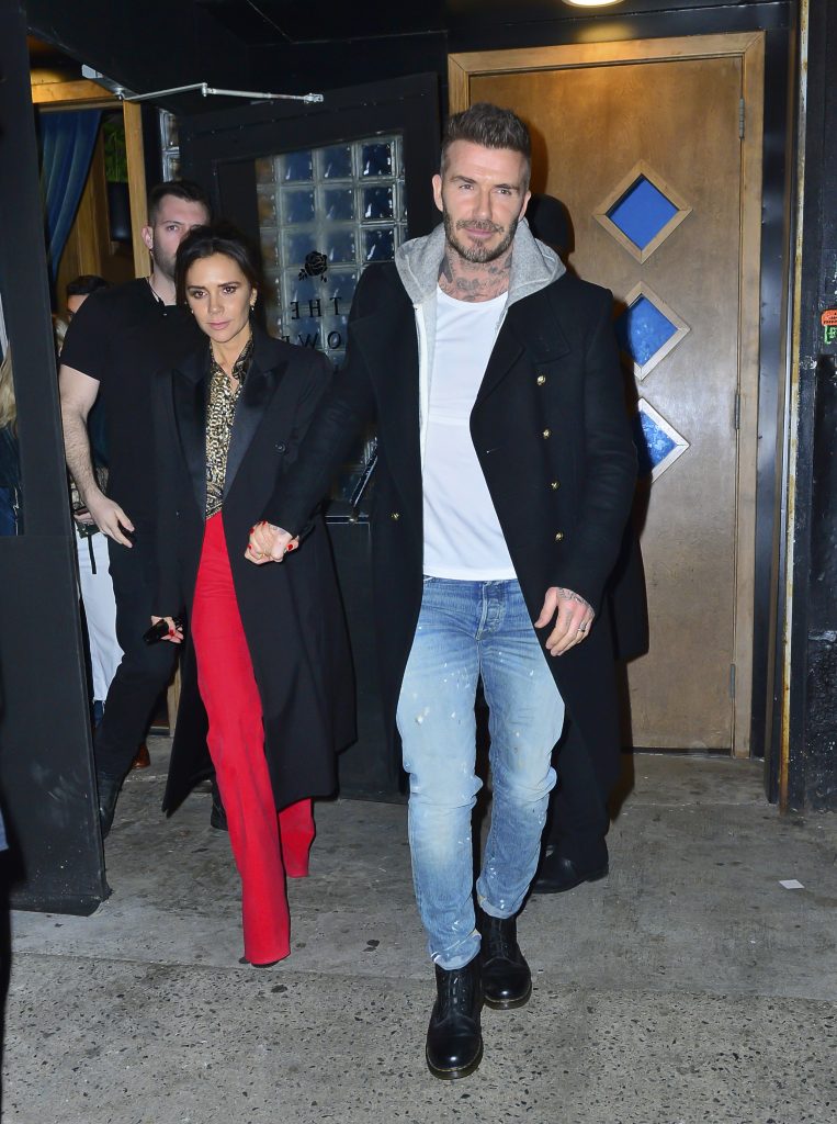 David Beckham doesn't like it when Victoria wears baggy trousers 