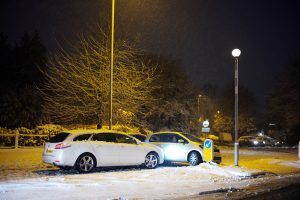 A collision in London