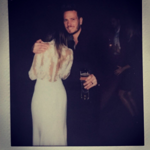 Charley Webb and Matthew Wolfenden (Credit: Twitter @MissCharleyWebb)