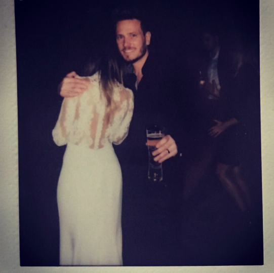 Charley Webb and Matthew Wolfenden (Credit: Twitter @MissCharleyWebb)