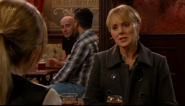 Corrie fans in hysterics with Sally's smutty comment