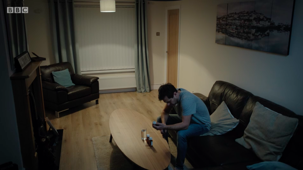 Casualty viewers heartbroken after Iain suicide cliffhanger