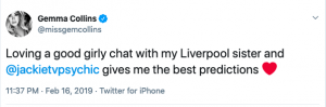 (Credit: missgemcollins Twitter)