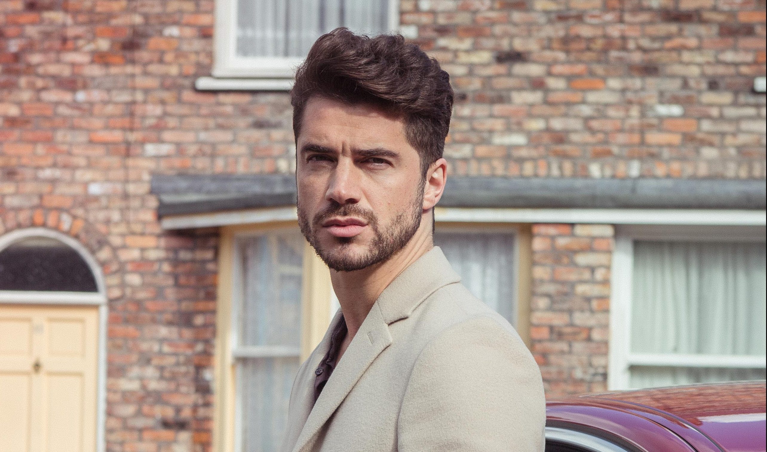 Coronation Street actors Sam Robertson