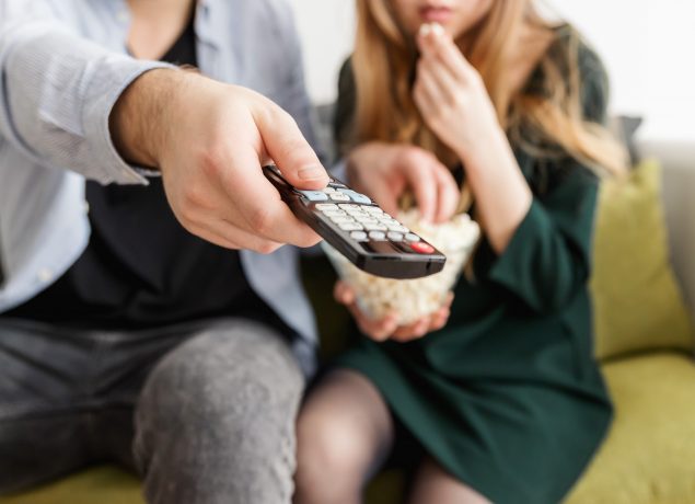 Watching TV