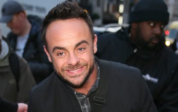 Ant McPartlin leaving the Prince Trust Awards at the London Palladium