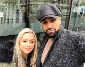 Ashley Banjo and wife
