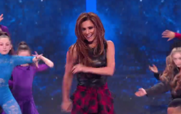 Cheryl on The Greatest Dancer (Credit: BBC)