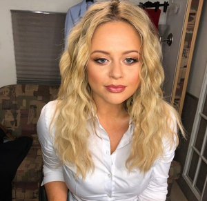 Emily takes a selfie