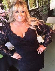 Gemma shows off her weight loss