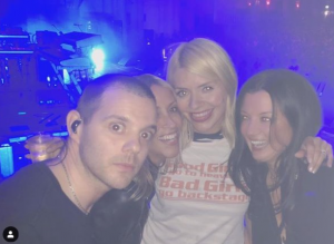 Holly, Mike and pals