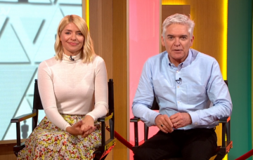 Holly Willoughby and Phillip Schofield on This Morning